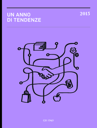 Copertina del volume "Un anno di Tendenze" edizione 2015