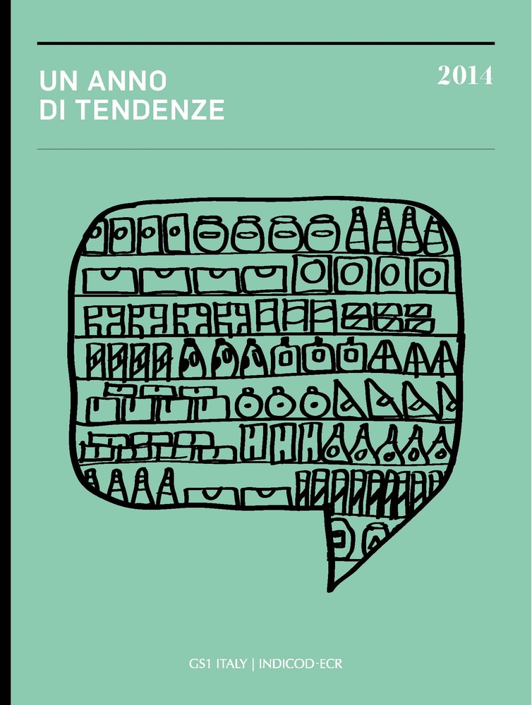 Copertina del volume "Un anno di Tendenze" edizione 2014