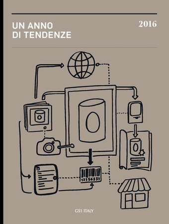 Copertina del volume "Un anno di Tendenze" edizione 2016