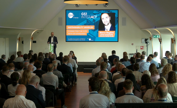 Marco Beghini di Barilla Group al GS1 Interact 2025