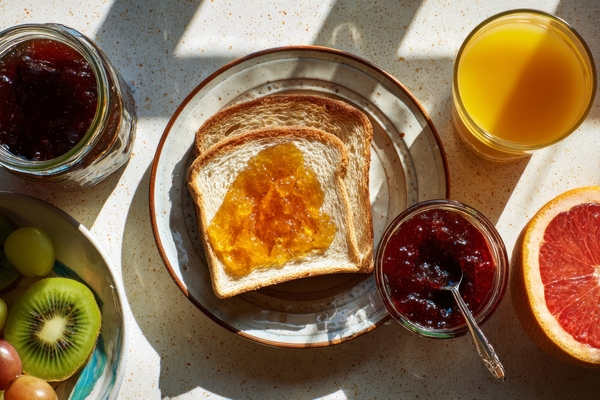Tavola apparecchiata per la colazione