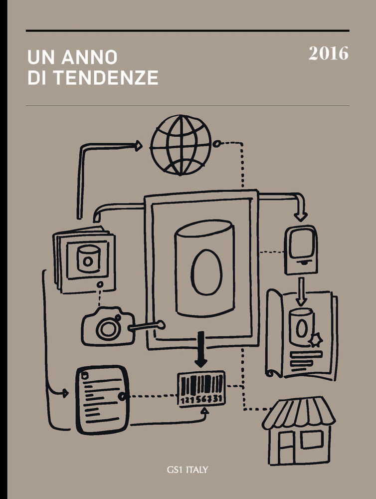 Copertina del volume "Un anno di Tendenze" edizione 2016